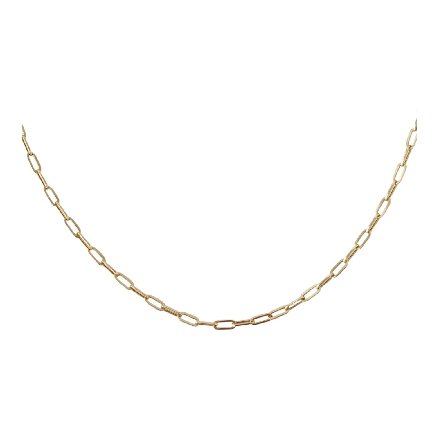 10K solid gold chain necklace by SENOE